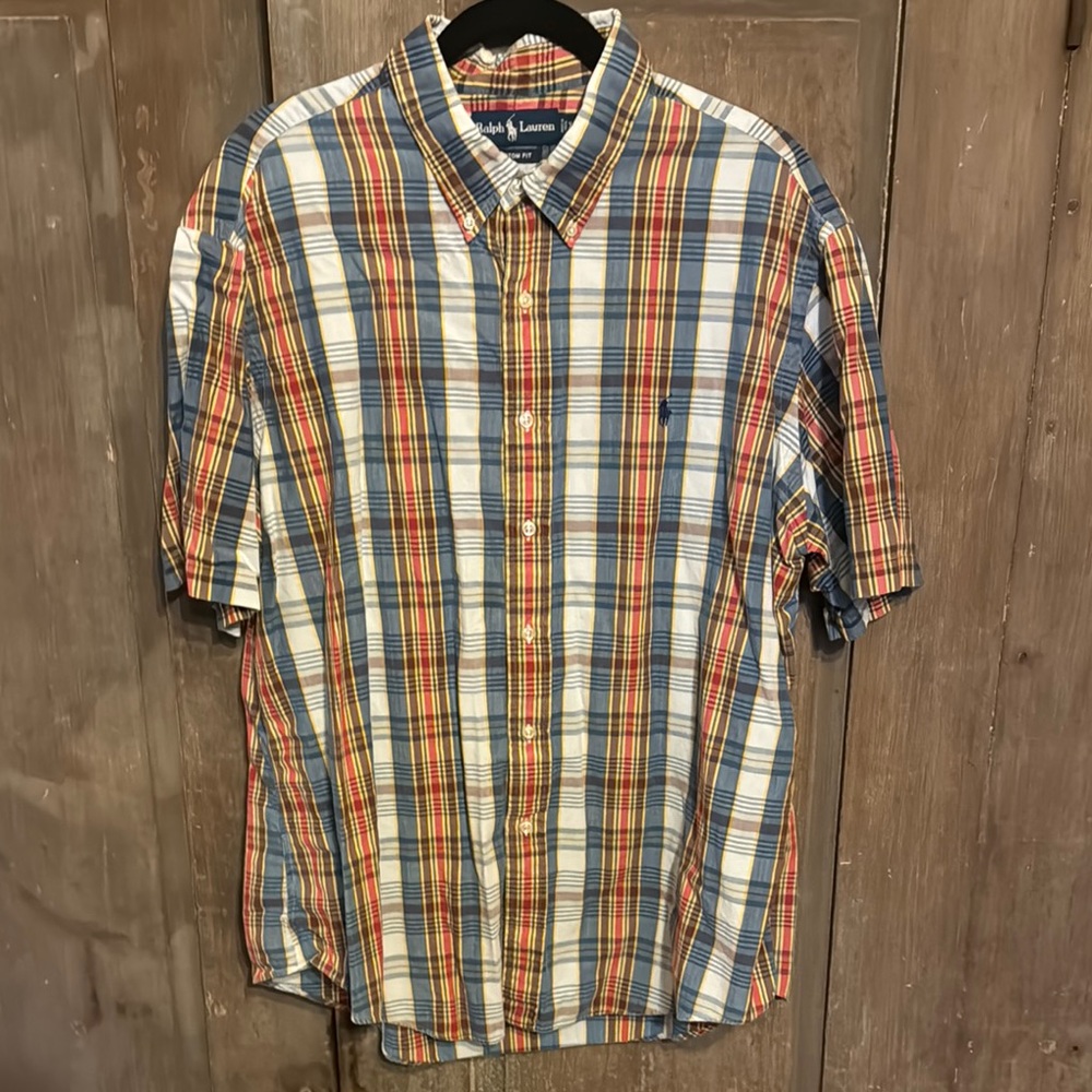 Polo by Ralph Lauren Men's Multicolor Plaid Shirt